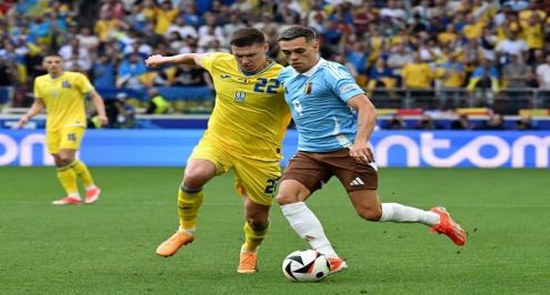 بلجيكا تكتفي بالتعادل أمام أوكرانيا وتتأهل كوصيف للمجموعة الخامسة